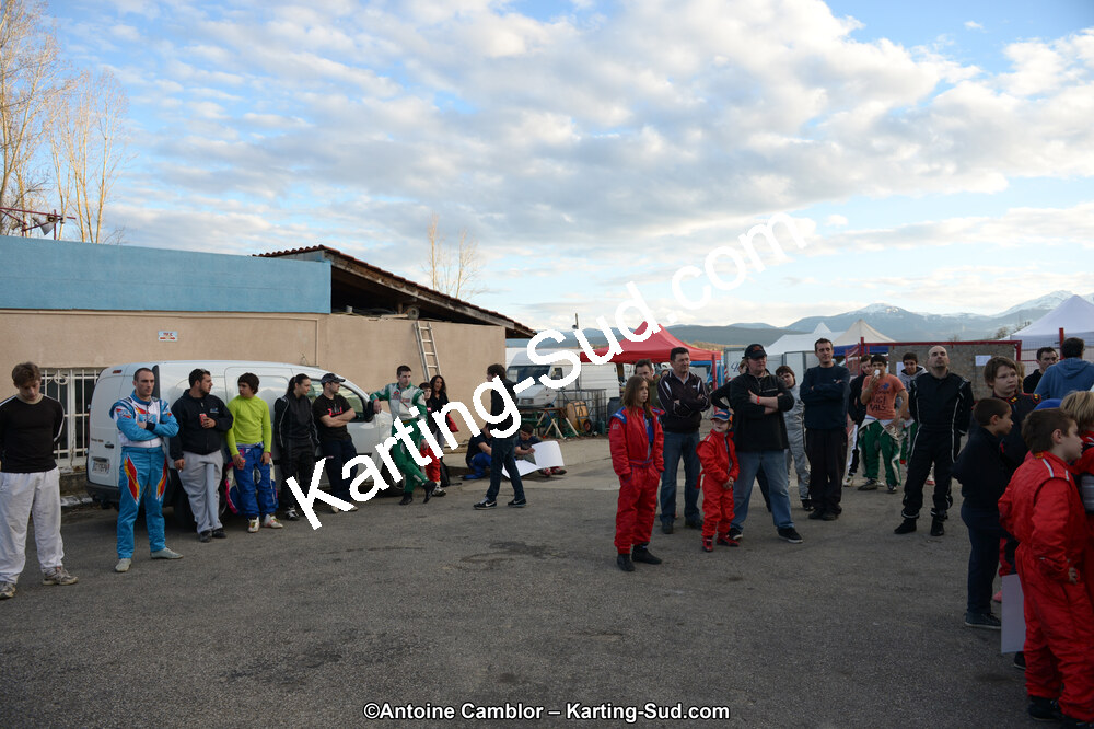 10/03/2013 : 1ère manche du Trophée Vincent Sanchez à Lavelanet (Photos Antoine Camblor) 2013 — karting
