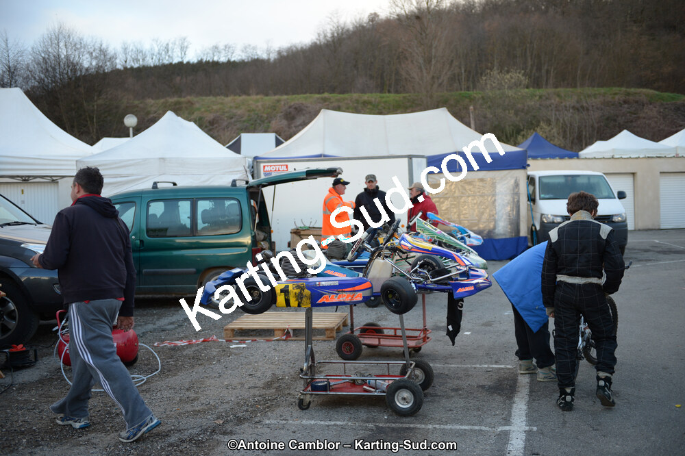 10/03/2013 : 1ère manche du Trophée Vincent Sanchez à Lavelanet (Photos Antoine Camblor) 2013 — karting