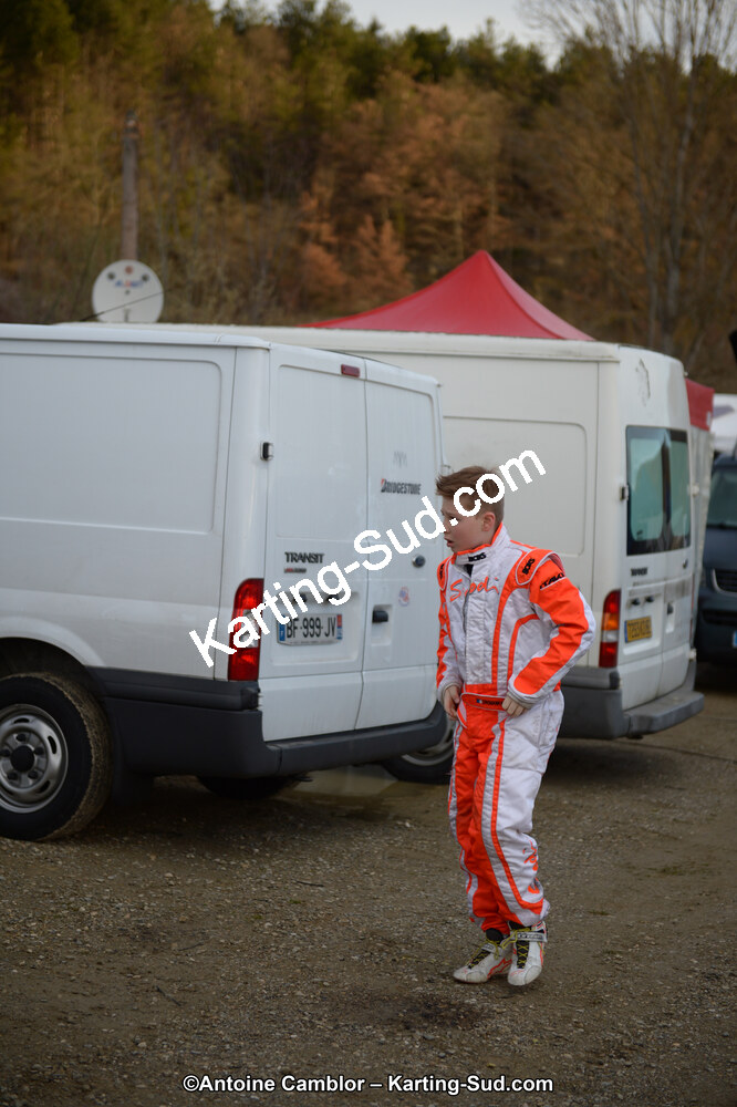 10/03/2013 : 1ère manche du Trophée Vincent Sanchez à Lavelanet (Photos Antoine Camblor) 2013 — karting