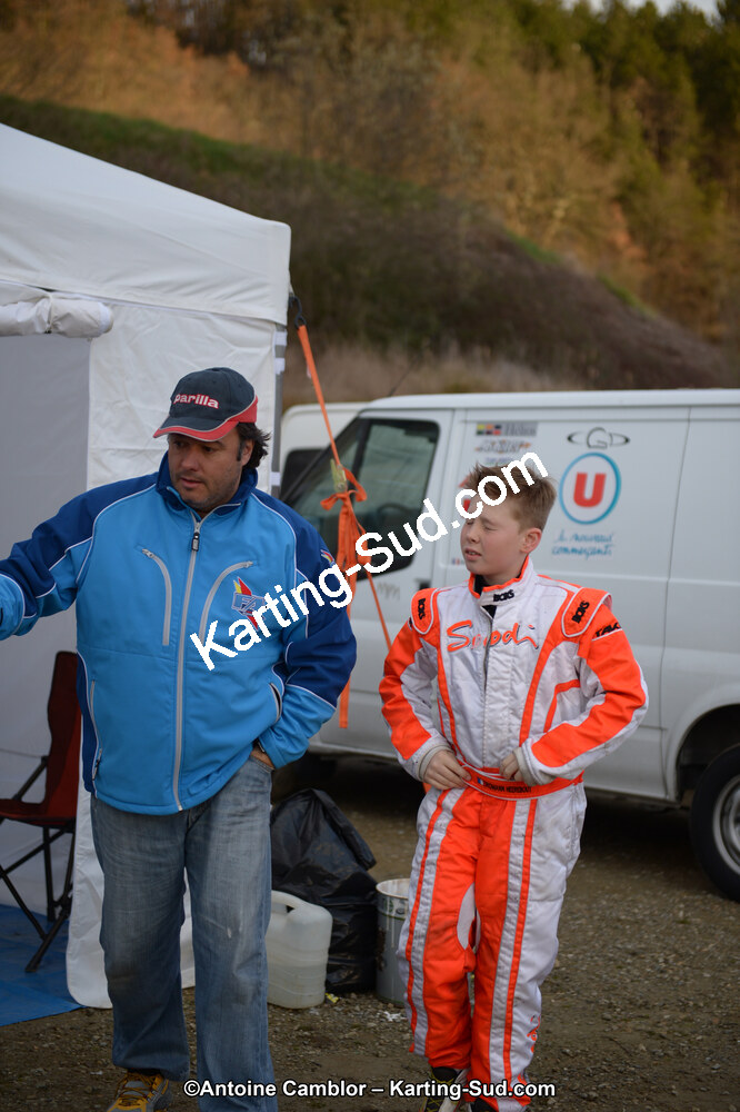 10/03/2013 : 1ère manche du Trophée Vincent Sanchez à Lavelanet (Photos Antoine Camblor) 2013 — karting