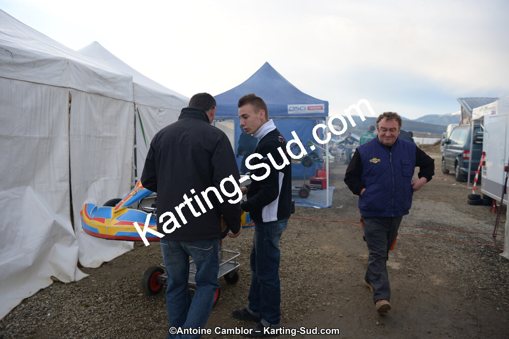 10/03/2013 : 1ère manche du Trophée Vincent Sanchez à Lavelanet (Photos Antoine Camblor) 2013 — karting
