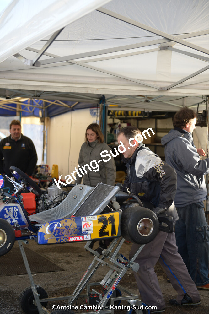10/03/2013 : 1ère manche du Trophée Vincent Sanchez à Lavelanet (Photos Antoine Camblor) 2013 — karting
