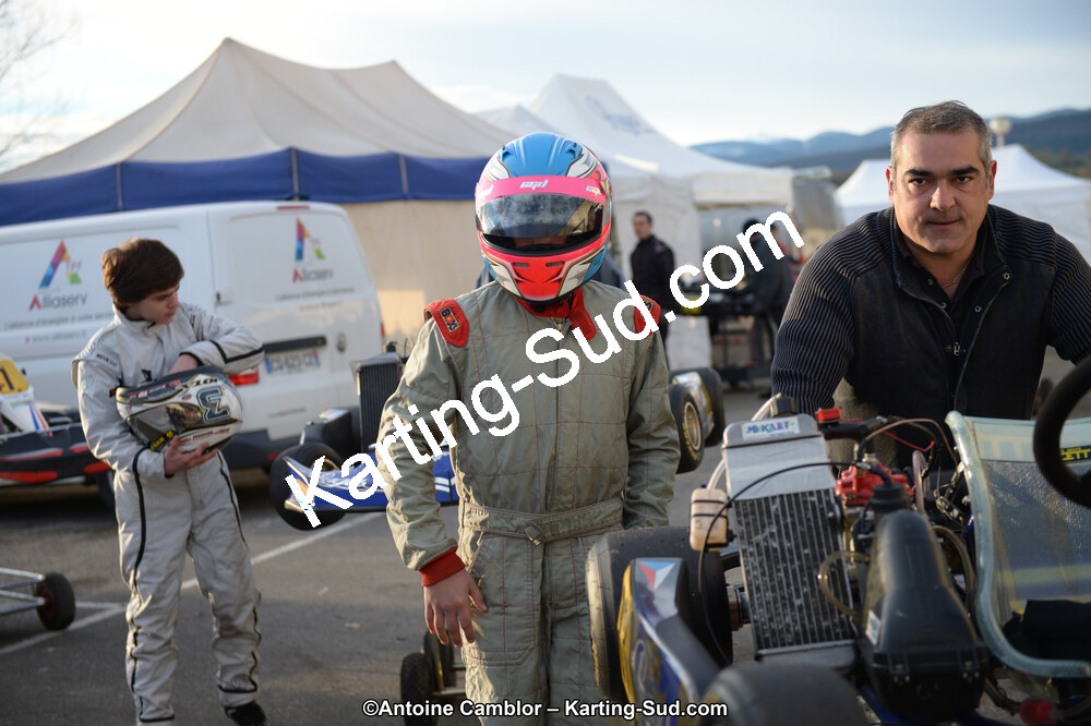 10/03/2013 : 1ère manche du Trophée Vincent Sanchez à Lavelanet (Photos Antoine Camblor) 2013 — karting