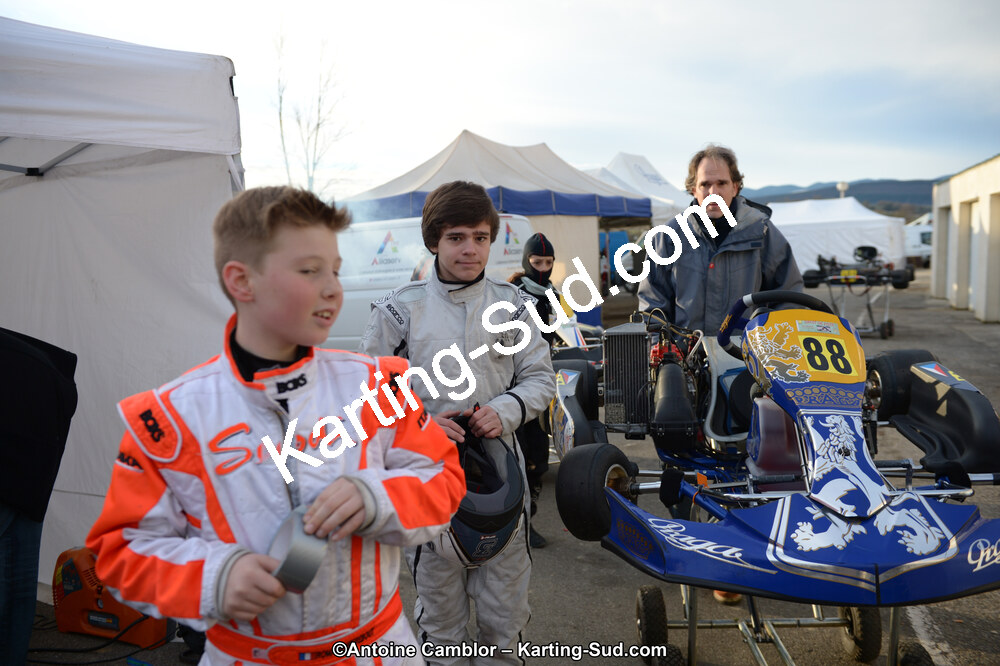 10/03/2013 : 1ère manche du Trophée Vincent Sanchez à Lavelanet (Photos Antoine Camblor) 2013 — karting