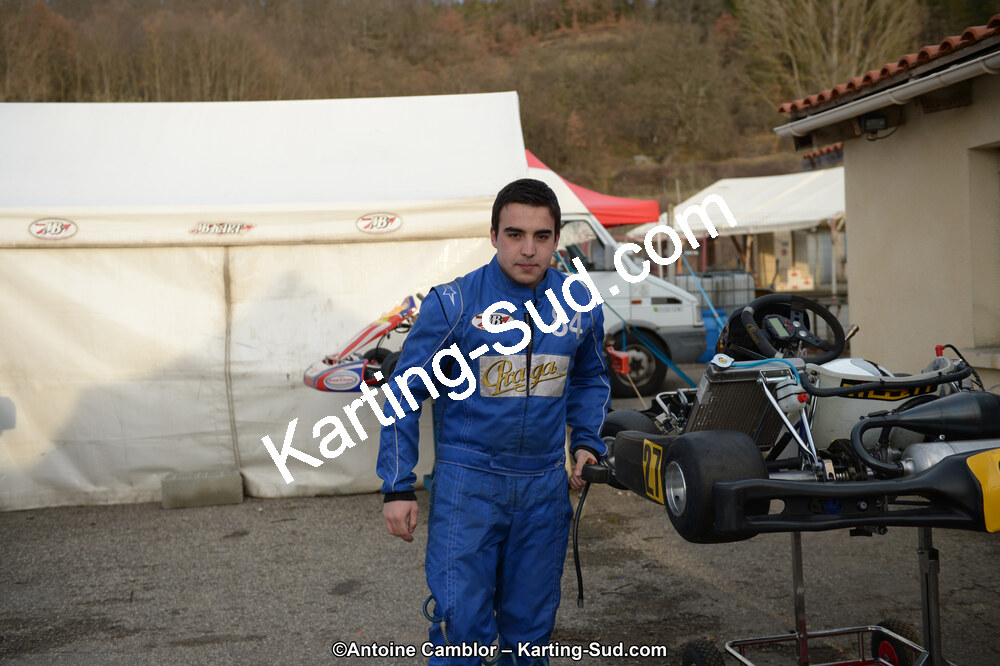 10/03/2013 : 1ère manche du Trophée Vincent Sanchez à Lavelanet (Photos Antoine Camblor) 2013 — karting