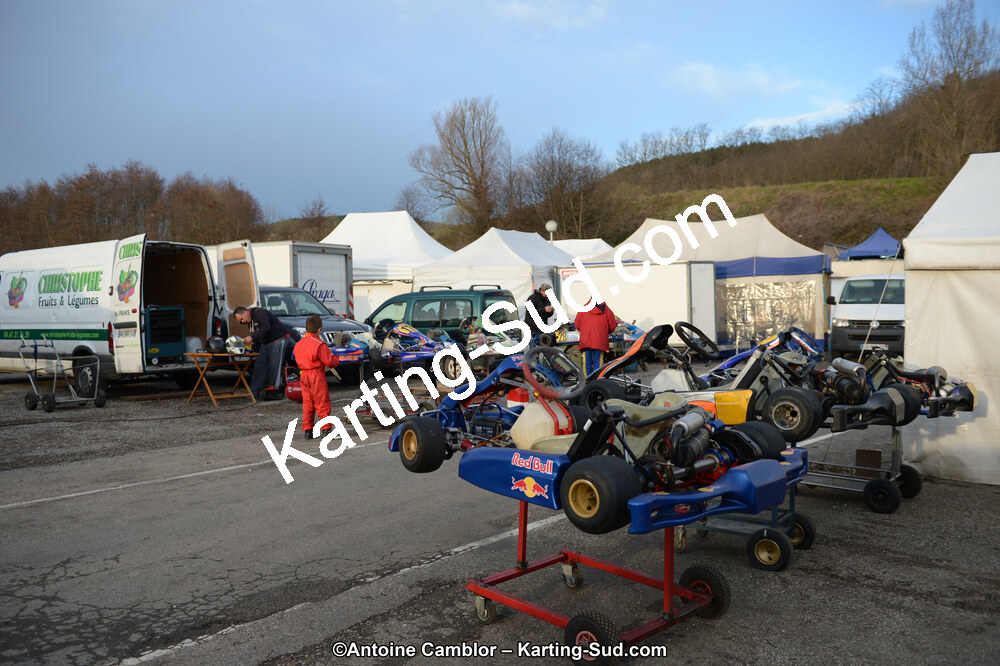 10/03/2013 : 1ère manche du Trophée Vincent Sanchez à Lavelanet (Photos Antoine Camblor) 2013 — karting