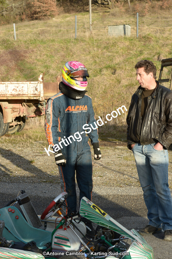 10/03/2013 : 1ère manche du Trophée Vincent Sanchez à Lavelanet (Photos Antoine Camblor) 2013 — karting