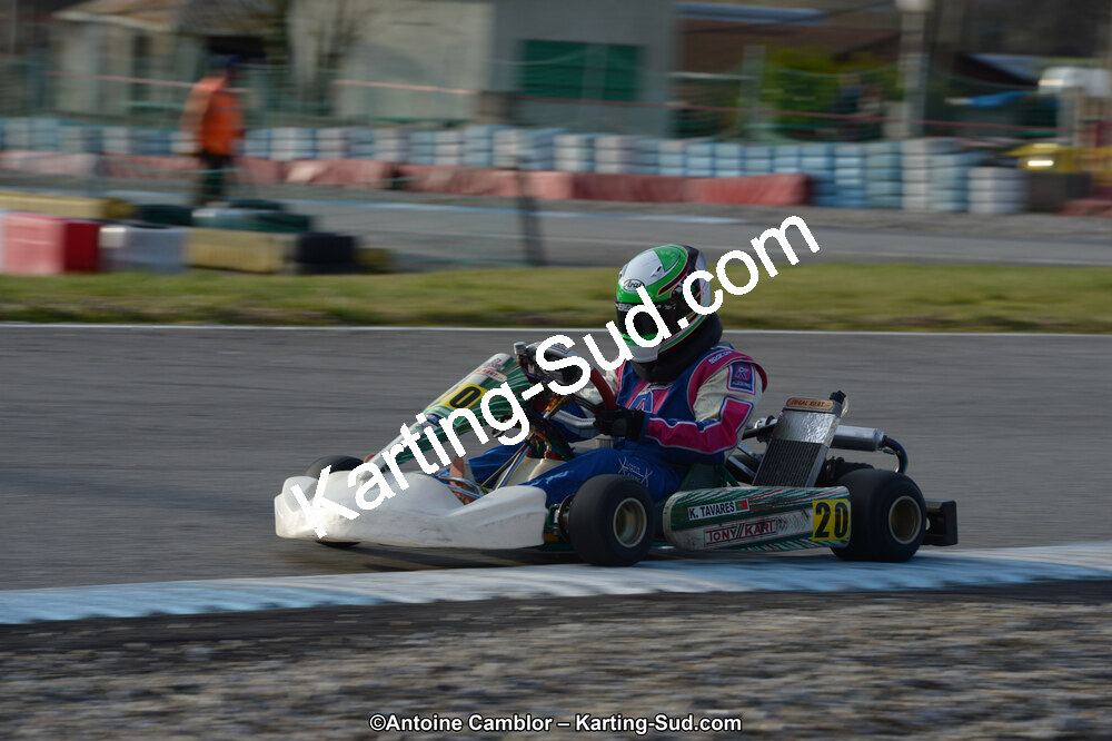 10/03/2013 : 1ère manche du Trophée Vincent Sanchez à Lavelanet (Photos Antoine Camblor) 2013 — karting