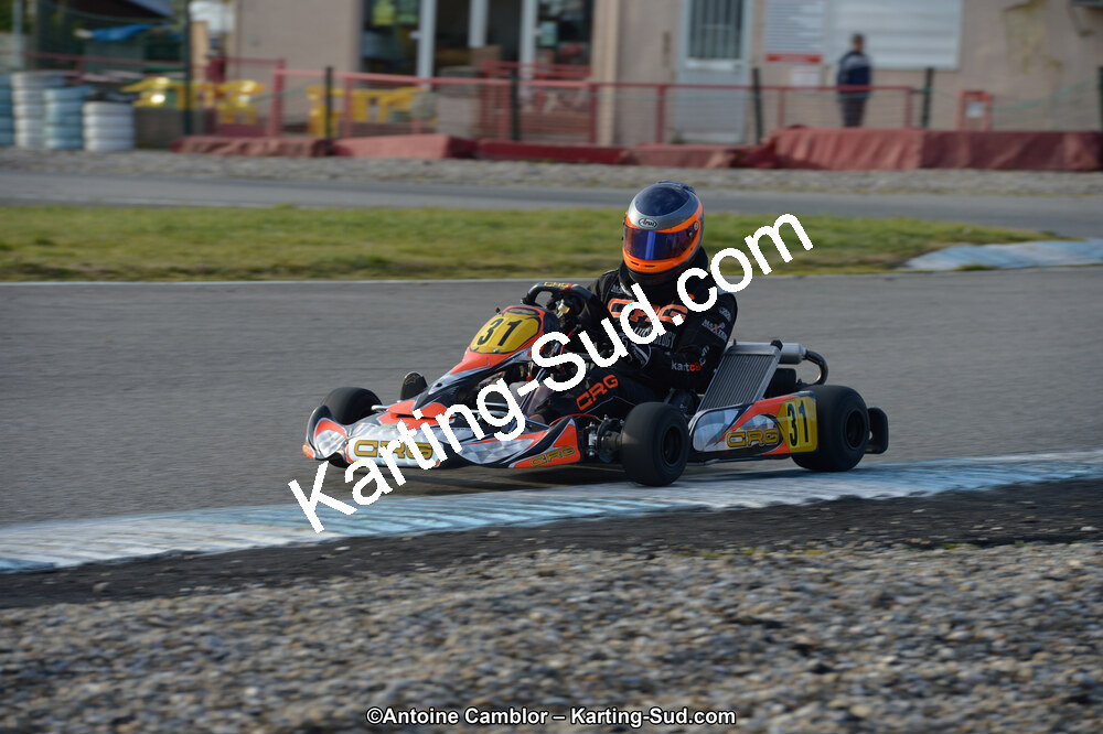 10/03/2013 : 1ère manche du Trophée Vincent Sanchez à Lavelanet (Photos Antoine Camblor) 2013 — karting
