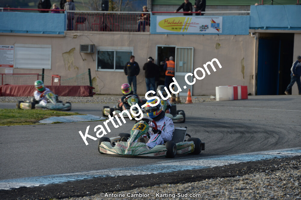 10/03/2013 : 1ère manche du Trophée Vincent Sanchez à Lavelanet (Photos Antoine Camblor) 2013 — karting