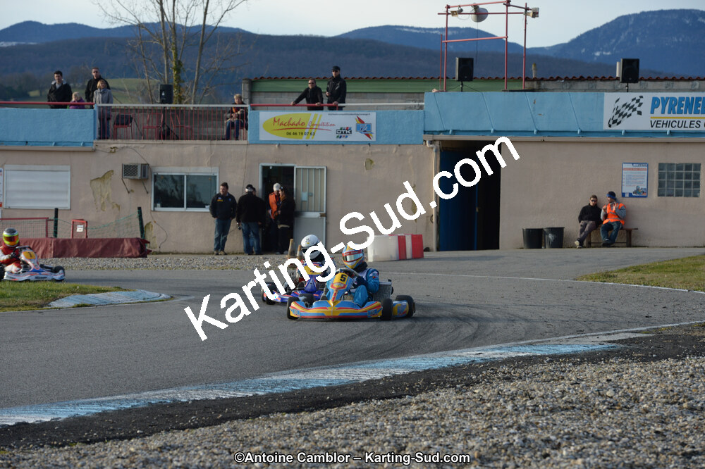 10/03/2013 : 1ère manche du Trophée Vincent Sanchez à Lavelanet (Photos Antoine Camblor) 2013 — karting
