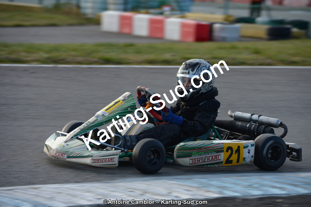 10/03/2013 : 1ère manche du Trophée Vincent Sanchez à Lavelanet (Photos Antoine Camblor) 2013 — karting