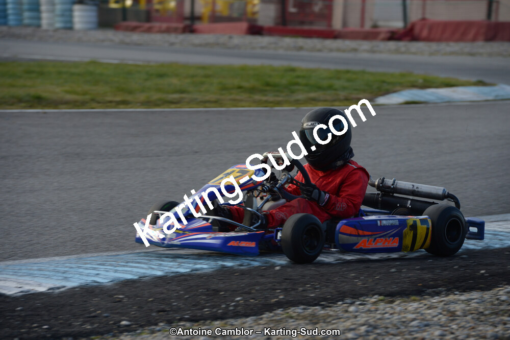 10/03/2013 : 1ère manche du Trophée Vincent Sanchez à Lavelanet (Photos Antoine Camblor) 2013 — karting