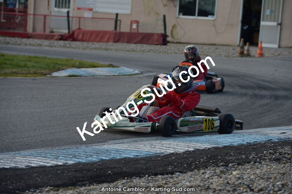 10/03/2013 : 1ère manche du Trophée Vincent Sanchez à Lavelanet (Photos Antoine Camblor) 2013 — karting