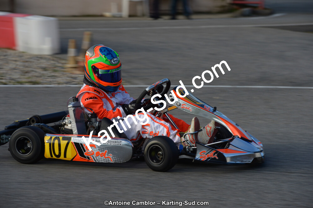 10/03/2013 : 1ère manche du Trophée Vincent Sanchez à Lavelanet (Photos Antoine Camblor) 2013 — karting
