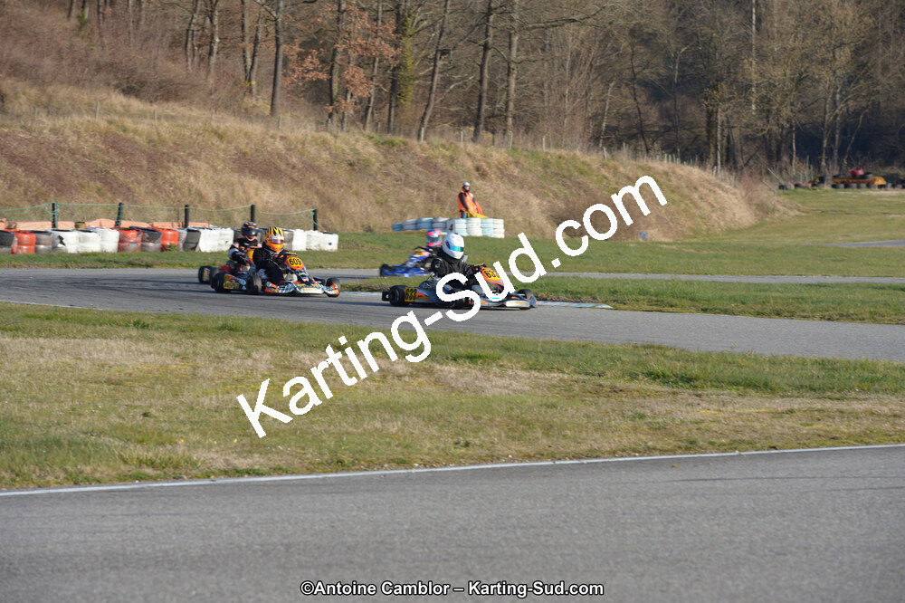 10/03/2013 : 1ère manche du Trophée Vincent Sanchez à Lavelanet (Photos Antoine Camblor) 2013 — karting