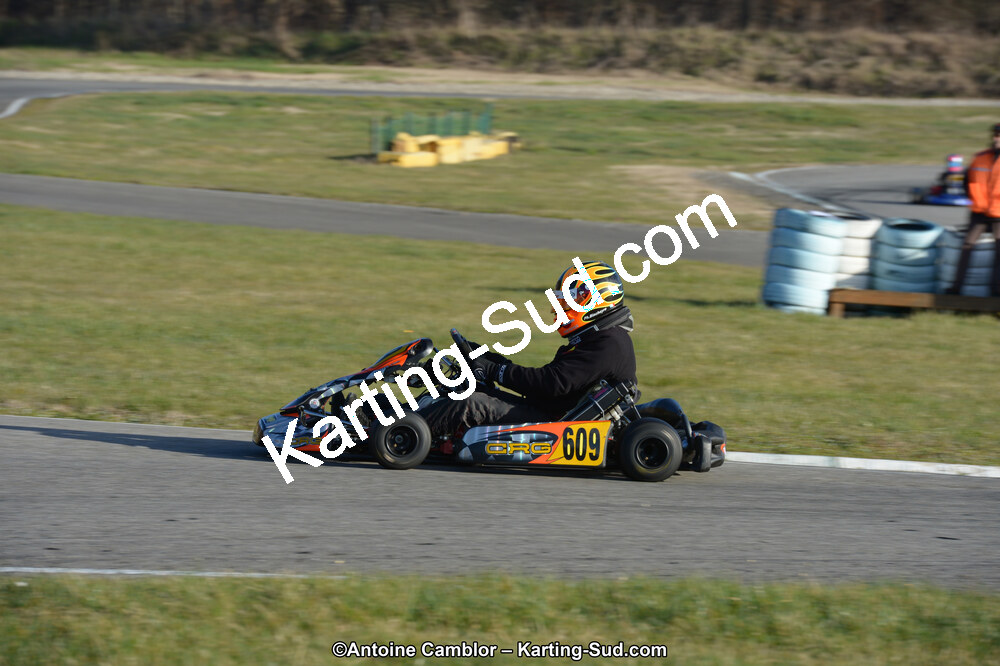 10/03/2013 : 1ère manche du Trophée Vincent Sanchez à Lavelanet (Photos Antoine Camblor) 2013 — karting