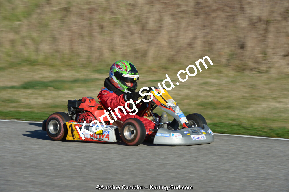10/03/2013 : 1ère manche du Trophée Vincent Sanchez à Lavelanet (Photos Antoine Camblor) 2013 — karting