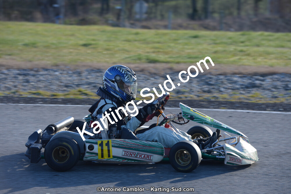 10/03/2013 : 1ère manche du Trophée Vincent Sanchez à Lavelanet (Photos Antoine Camblor) 2013 — karting