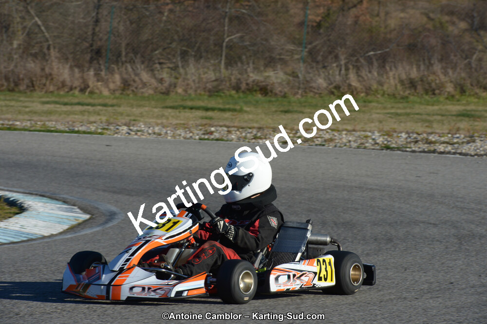 10/03/2013 : 1ère manche du Trophée Vincent Sanchez à Lavelanet (Photos Antoine Camblor) 2013 — karting
