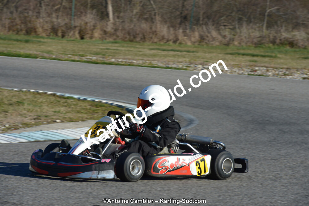 10/03/2013 : 1ère manche du Trophée Vincent Sanchez à Lavelanet (Photos Antoine Camblor) 2013 — karting