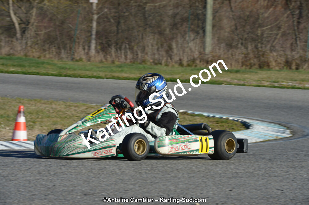 10/03/2013 : 1ère manche du Trophée Vincent Sanchez à Lavelanet (Photos Antoine Camblor) 2013 — karting