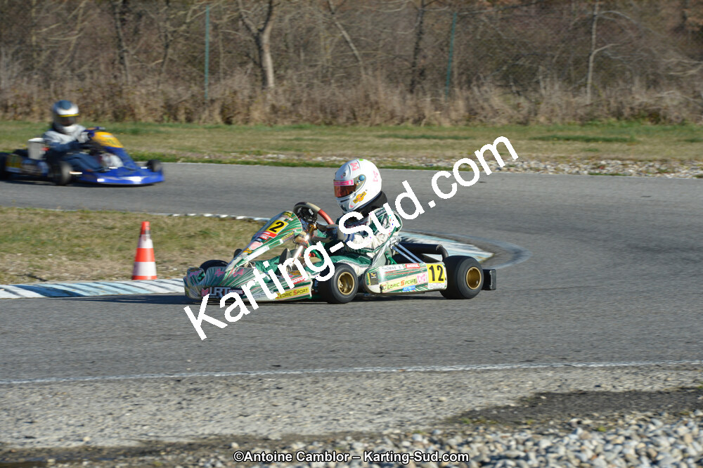 10/03/2013 : 1ère manche du Trophée Vincent Sanchez à Lavelanet (Photos Antoine Camblor) 2013 — karting