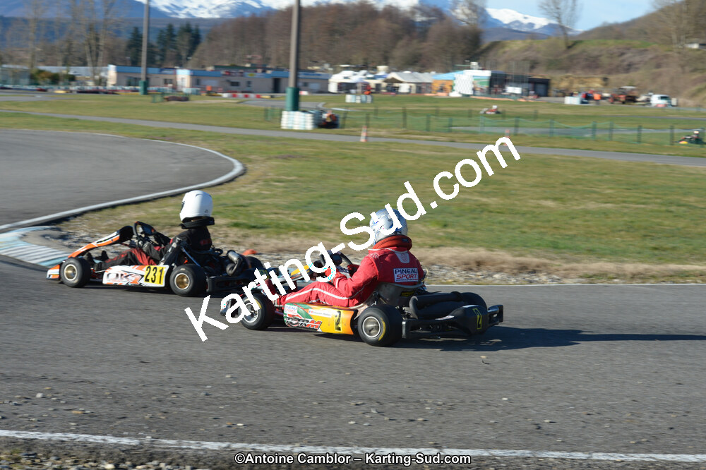 10/03/2013 : 1ère manche du Trophée Vincent Sanchez à Lavelanet (Photos Antoine Camblor) 2013 — karting