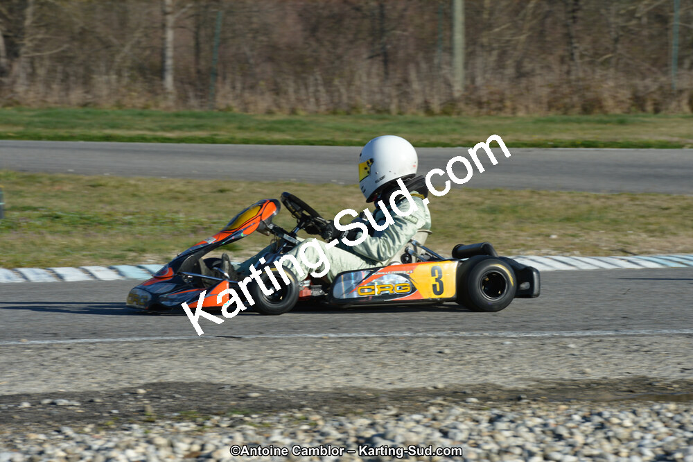 10/03/2013 : 1ère manche du Trophée Vincent Sanchez à Lavelanet (Photos Antoine Camblor) 2013 — karting