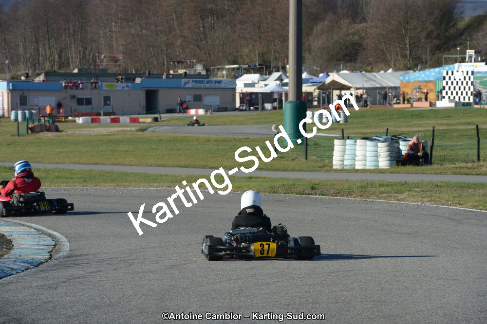 10/03/2013 : 1ère manche du Trophée Vincent Sanchez à Lavelanet (Photos Antoine Camblor) 2013 — karting