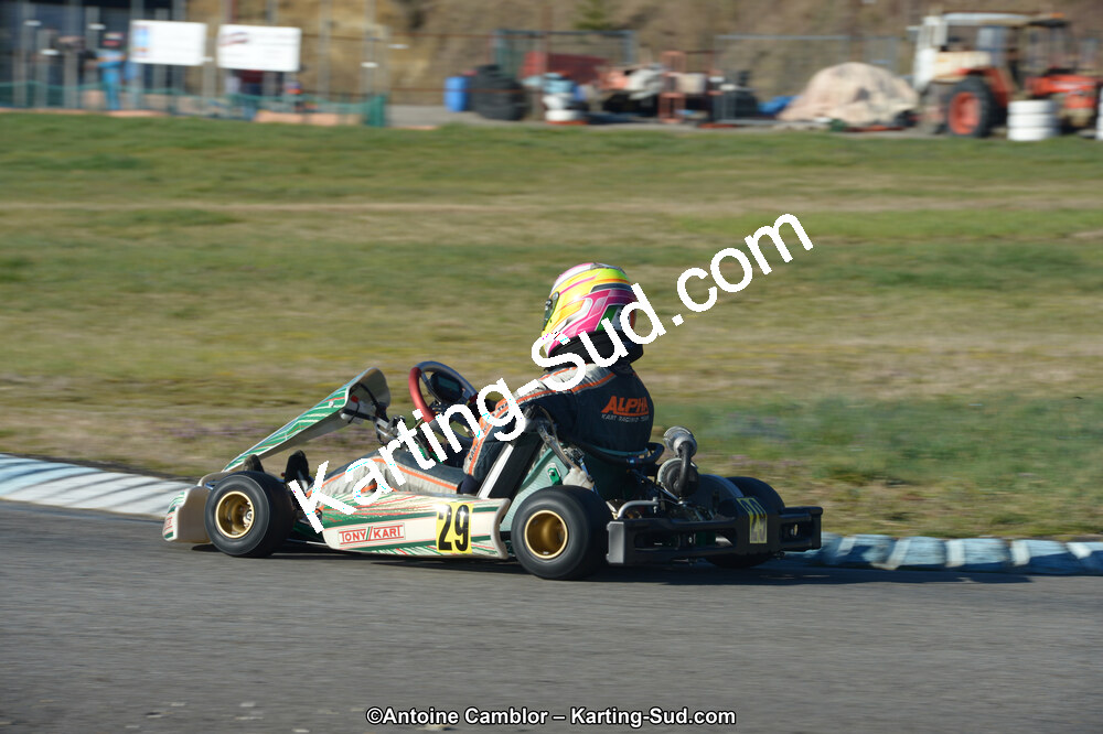 10/03/2013 : 1ère manche du Trophée Vincent Sanchez à Lavelanet (Photos Antoine Camblor) 2013 — karting