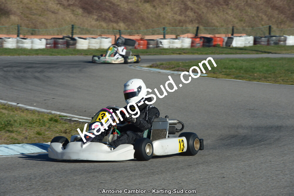 10/03/2013 : 1ère manche du Trophée Vincent Sanchez à Lavelanet (Photos Antoine Camblor) 2013 — karting