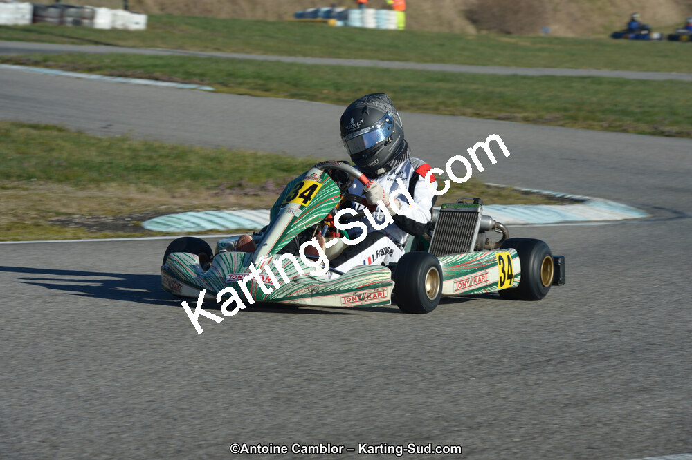 10/03/2013 : 1ère manche du Trophée Vincent Sanchez à Lavelanet (Photos Antoine Camblor) 2013 — karting