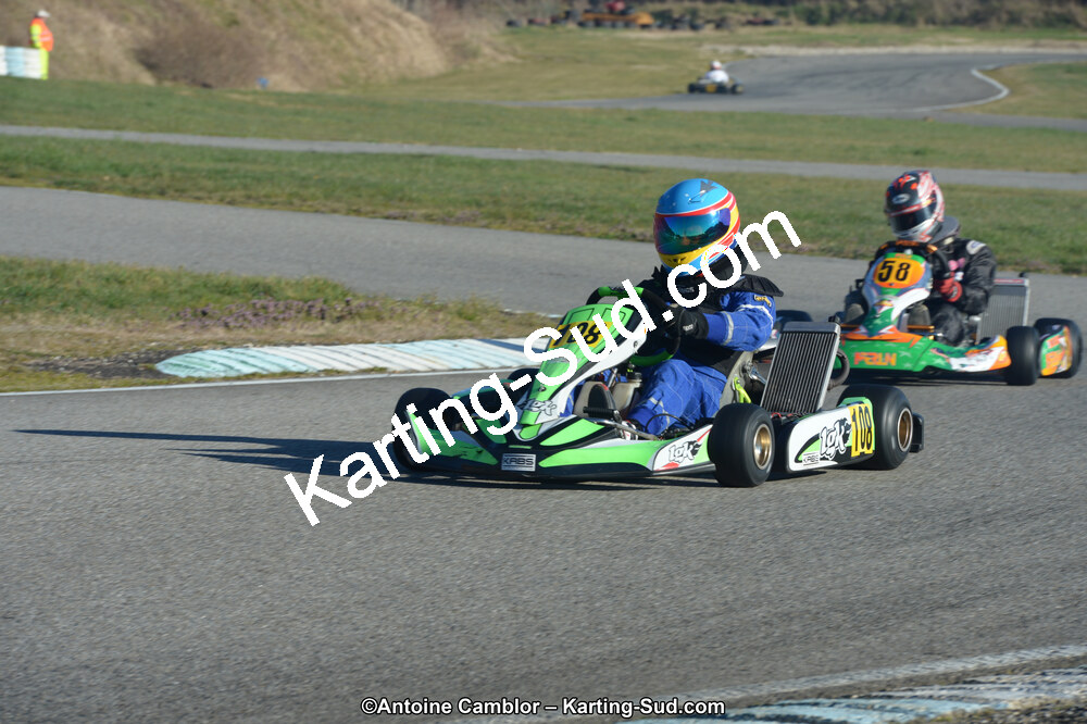10/03/2013 : 1ère manche du Trophée Vincent Sanchez à Lavelanet (Photos Antoine Camblor) 2013 — karting