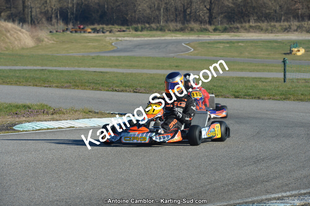 10/03/2013 : 1ère manche du Trophée Vincent Sanchez à Lavelanet (Photos Antoine Camblor) 2013 — karting