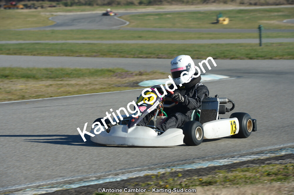 10/03/2013 : 1ère manche du Trophée Vincent Sanchez à Lavelanet (Photos Antoine Camblor) 2013 — karting