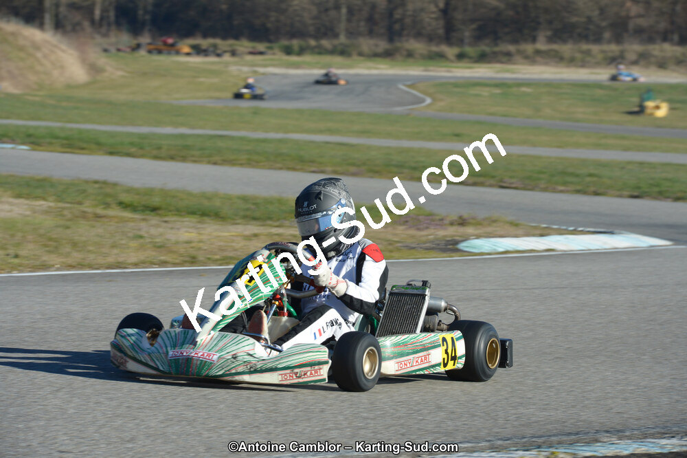 10/03/2013 : 1ère manche du Trophée Vincent Sanchez à Lavelanet (Photos Antoine Camblor) 2013 — karting