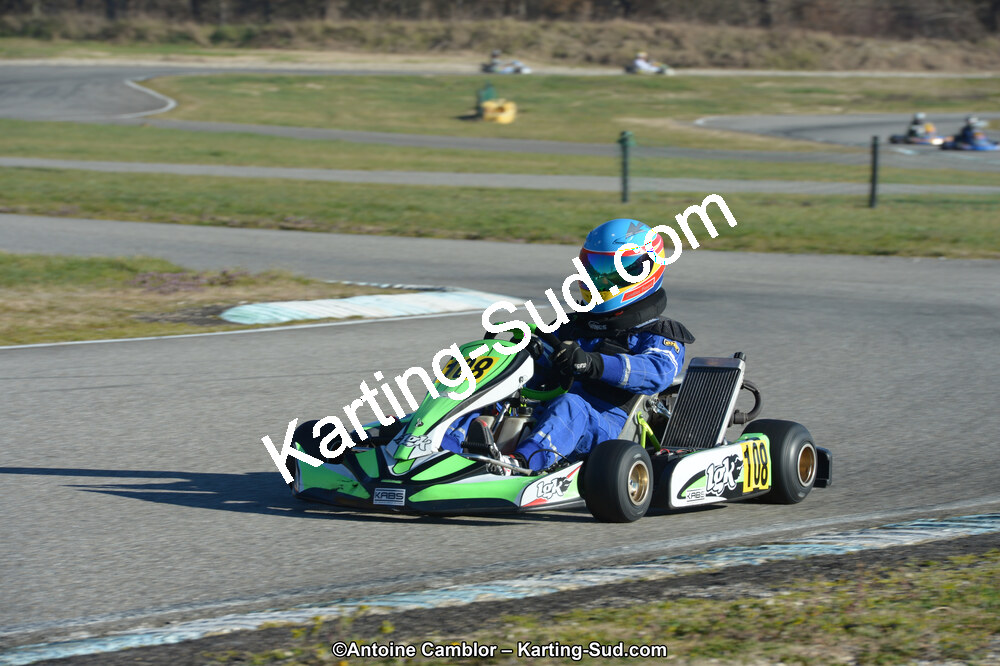 10/03/2013 : 1ère manche du Trophée Vincent Sanchez à Lavelanet (Photos Antoine Camblor) 2013 — karting