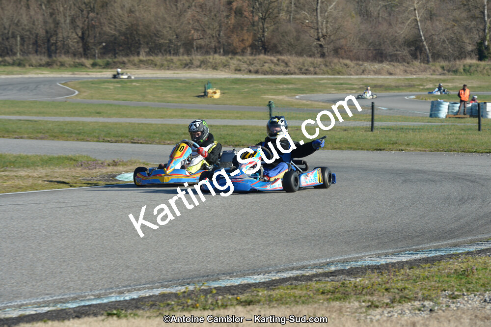 10/03/2013 : 1ère manche du Trophée Vincent Sanchez à Lavelanet (Photos Antoine Camblor) 2013 — karting