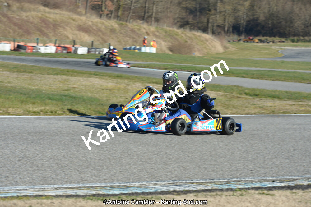 10/03/2013 : 1ère manche du Trophée Vincent Sanchez à Lavelanet (Photos Antoine Camblor) 2013 — karting