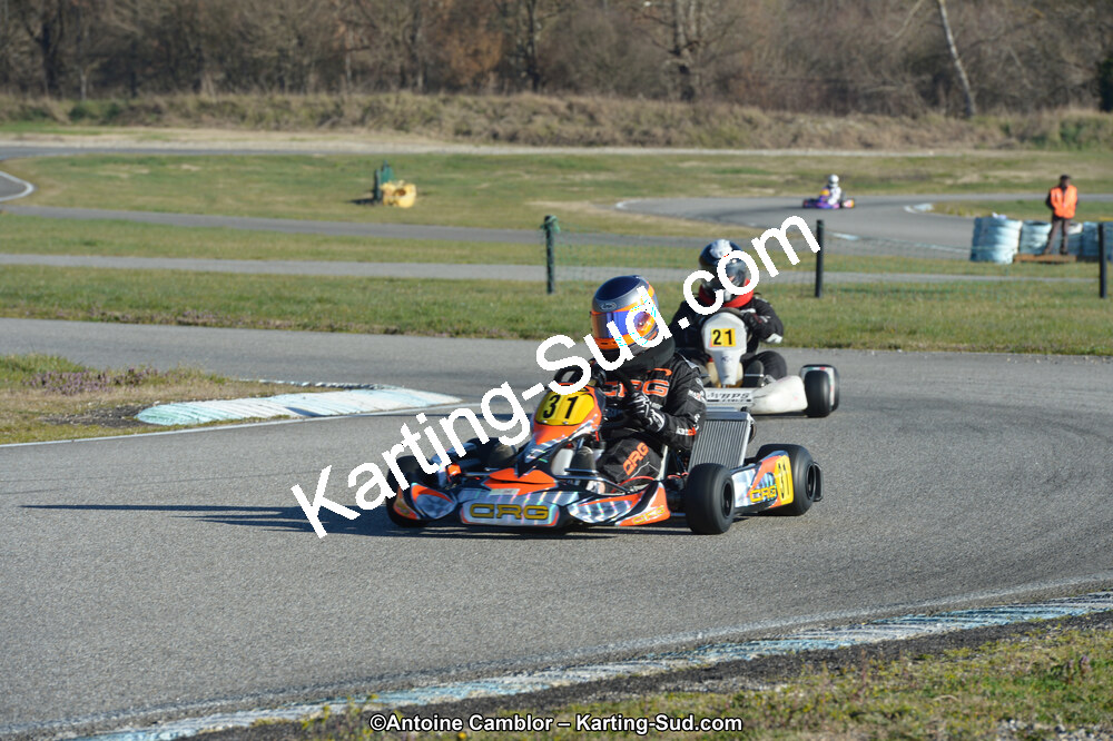 10/03/2013 : 1ère manche du Trophée Vincent Sanchez à Lavelanet (Photos Antoine Camblor) 2013 — karting