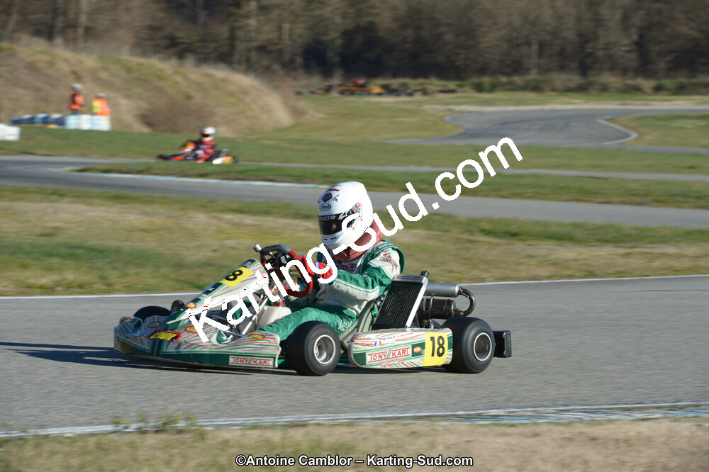10/03/2013 : 1ère manche du Trophée Vincent Sanchez à Lavelanet (Photos Antoine Camblor) 2013 — karting