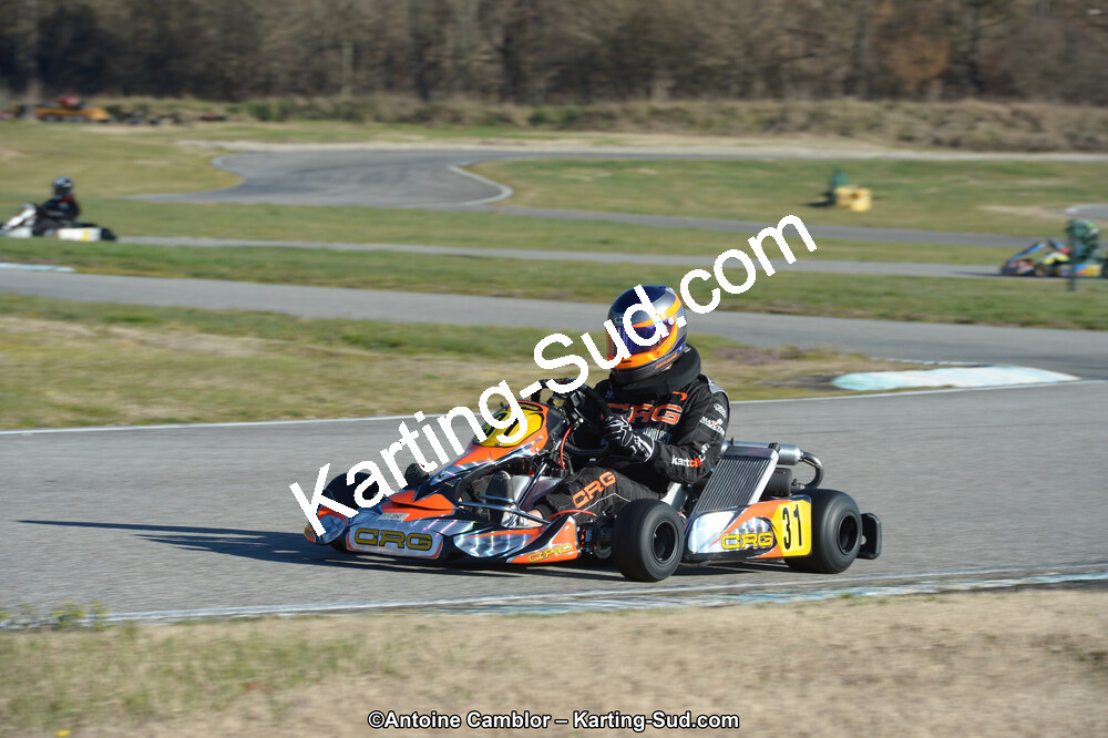 10/03/2013 : 1ère manche du Trophée Vincent Sanchez à Lavelanet (Photos Antoine Camblor) 2013 — karting
