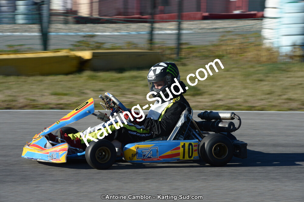 10/03/2013 : 1ère manche du Trophée Vincent Sanchez à Lavelanet (Photos Antoine Camblor) 2013 — karting