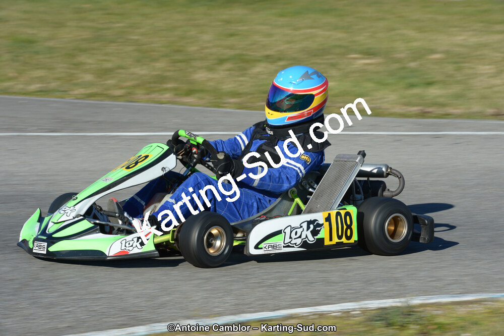 10/03/2013 : 1ère manche du Trophée Vincent Sanchez à Lavelanet (Photos Antoine Camblor) 2013 — karting