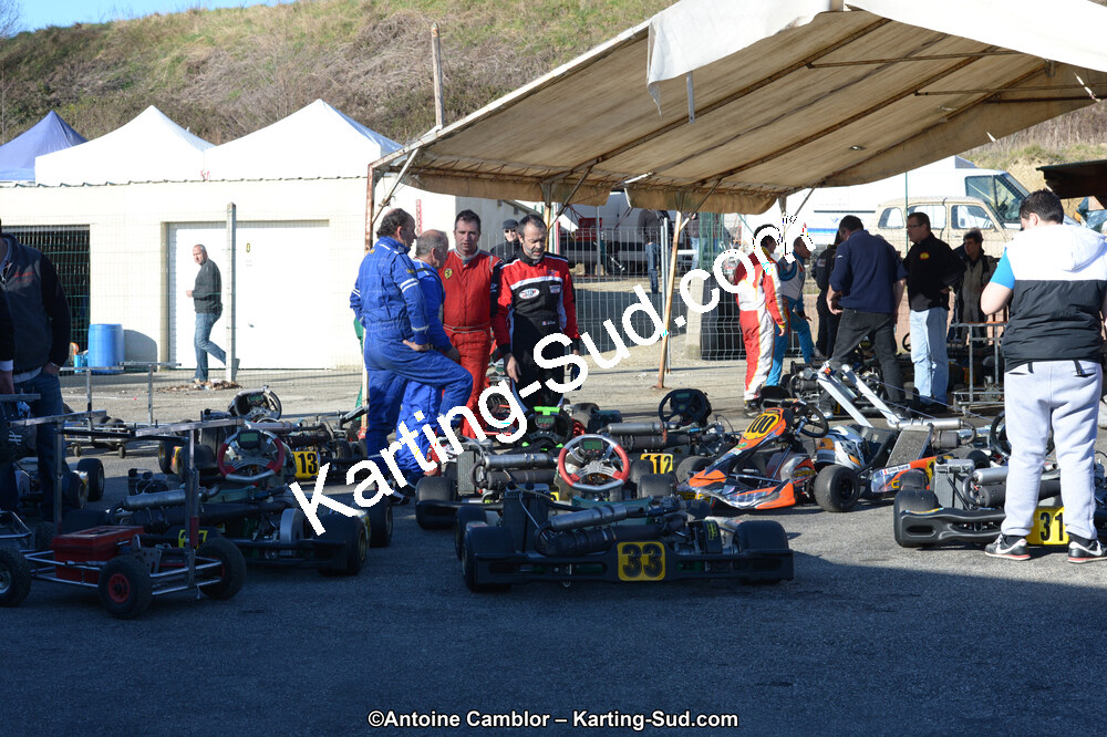 10/03/2013 : 1ère manche du Trophée Vincent Sanchez à Lavelanet (Photos Antoine Camblor) 2013 — karting