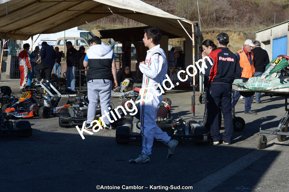 10/03/2013 : 1ère manche du Trophée Vincent Sanchez à Lavelanet (Photos Antoine Camblor) 2013 — karting