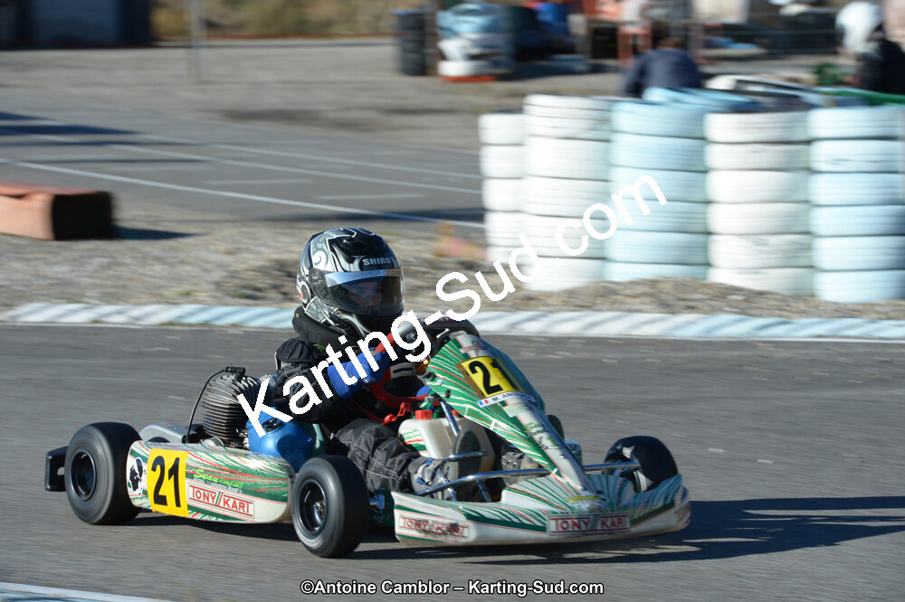 10/03/2013 : 1ère manche du Trophée Vincent Sanchez à Lavelanet (Photos Antoine Camblor) 2013 — karting