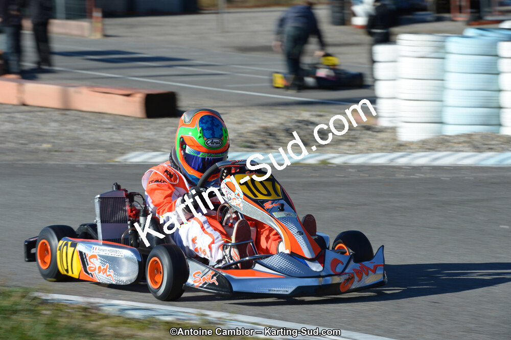 10/03/2013 : 1ère manche du Trophée Vincent Sanchez à Lavelanet (Photos Antoine Camblor) 2013 — karting