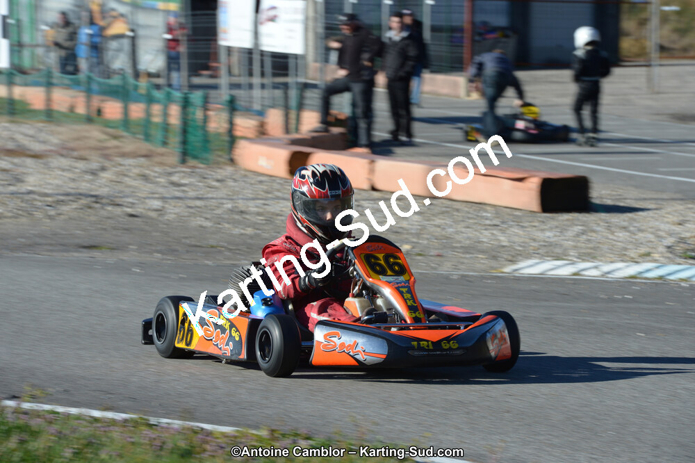 10/03/2013 : 1ère manche du Trophée Vincent Sanchez à Lavelanet (Photos Antoine Camblor) 2013 — karting